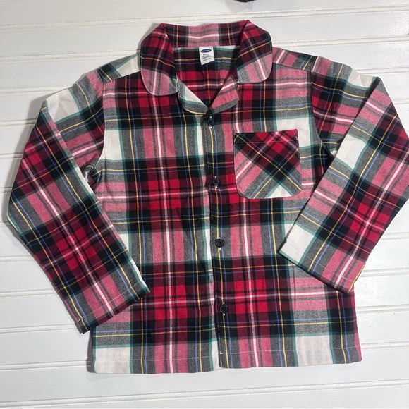 Old Navy flannel plaid NWOT pajama set boys small 6-7 - Picture 2 of 5